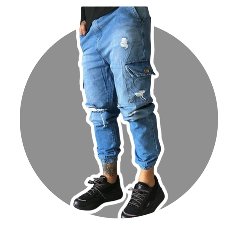 Jogger Jean Cargo - comprar online