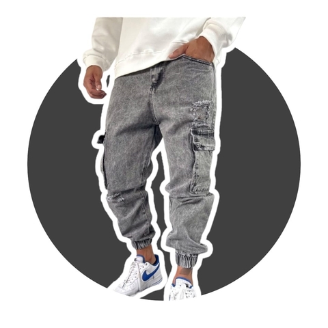 Jogger Cargo Grey - comprar online