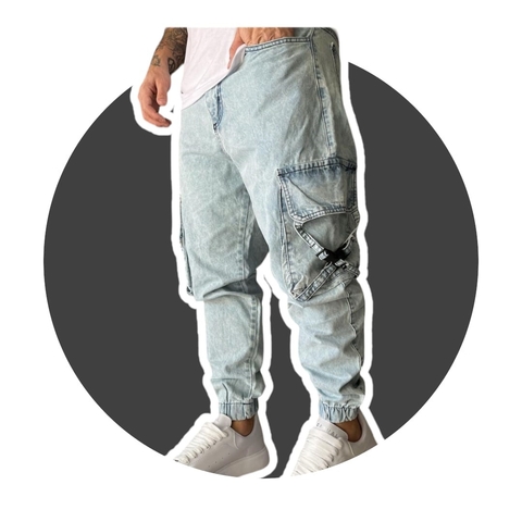 Jogger Jean Cargo - comprar online