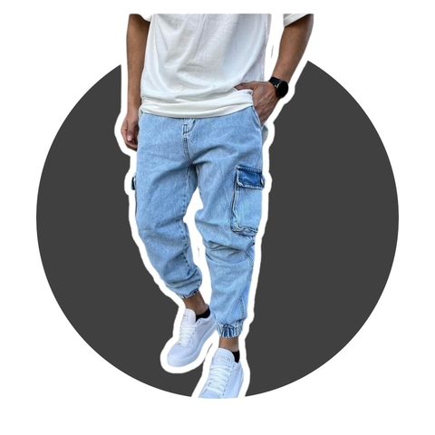 Jogger Jean Cargo - comprar online