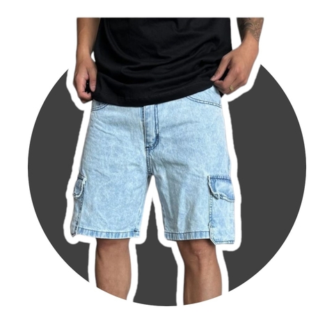 Bermuda Jean Mom Cargo - comprar online