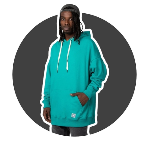 Hoodie Frisa Esmeralda