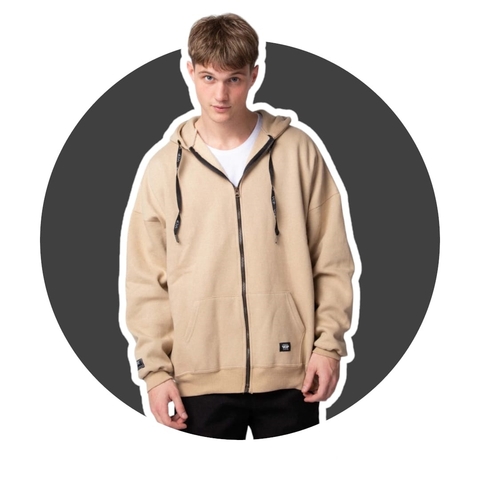 Campera Beige Frisa - comprar online