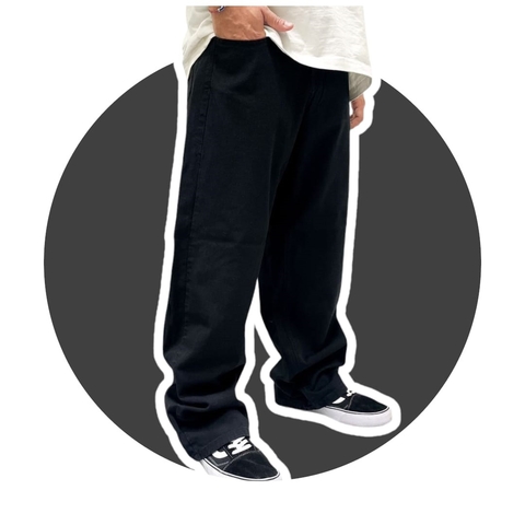 Jean Baggy Black