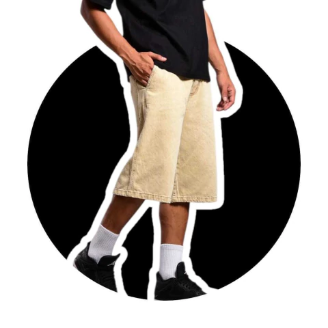 Bermuda Baggy Yellow - comprar online