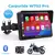 Carpuride 702 Pro – Pantalla táctil 7” para moto - comprar online