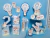 Tubetes Decorados - Urso Baloeiro (pacote com 10 unidades) - comprar online