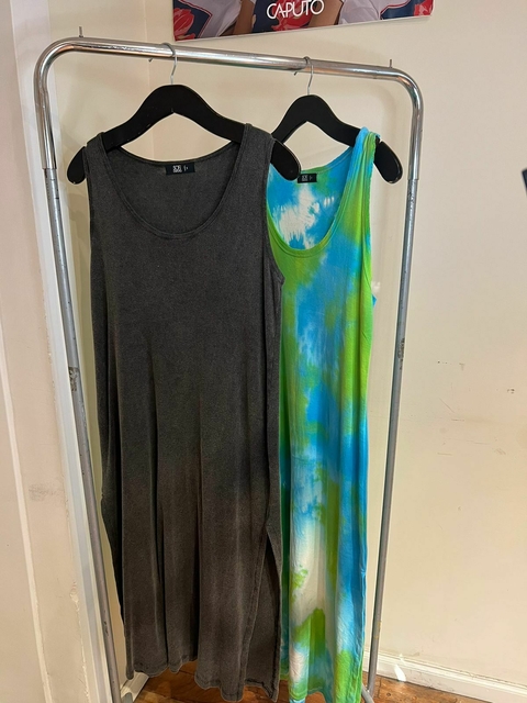 vestido camelia batik verde