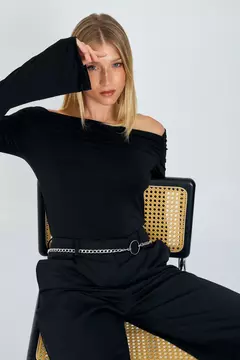 Top mercer azul - comprar online