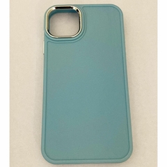FUNDA IPHONE 15 PRO PASTEL CON BOTONES Y CUBRELENTE CROMADOS - G&G Tienda Online