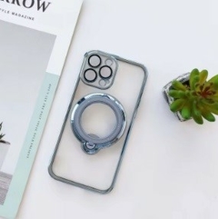 FUNDA IPHONE 15 PRO MAX MAGSAFE CON ANILLO METALIZADO en internet