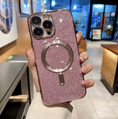 FUNDA IPHONE 15 PRO MAGSAFE GLITTER - comprar online