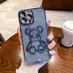 FUNDA IPHONE 15 PRO MAX GLITTER BEAR - comprar online