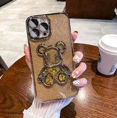 Imagen de FUNDA IPHONE 15 PRO MAX GLITTER BEAR