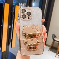 FUNDA IPHONE 15 PRO MAX KITTY GLITTER - comprar online
