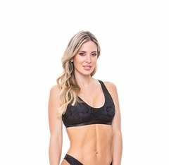 CORPIÑO TRIANGULO DE PUNTILLA FORRADO EN LYCRA (CO06183) - comprar online