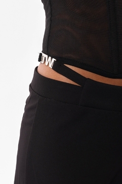 PANTALÓN BRISTON DETALLES EN CINTURA (TW00273)