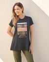 REMERA MANGA CORTA DE ALGODON CON ESTAMPA CALIFORNIA (AC20069)