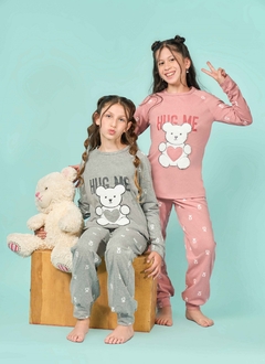 PIJAMA LARGO NENA OSITO (LE25955)