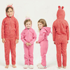 PIJAMA NENA ENTERITO JACKARD CON CAPUCHA Y OREJITA DE OSO (DO01046)