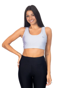 TOP BASIC DE LYCRA CON ESPALDA DESCUBIERTA (TO03874) - Dame un Beso
