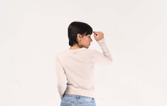 POLERA STELLA MANGAS LARGAS CUELLO REDONDO DE ALGODON (CAPOLST) - comprar online