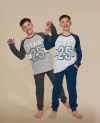 PIJAMA LARGO NENE REM EST. PANTALON LISO (LE25962)