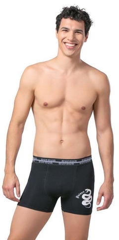 BOXER DE ALGODON ESTAMPADO TATTOO (DU11851) en internet