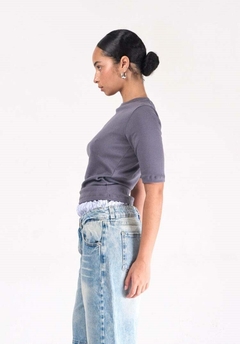 REMERA BRISA MANGAS 3/4 BASICA DE ALGODON (CAREMBR) - comprar online