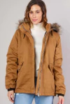 CAMPERA GABARDINA PARKA C/ CAPUCHA Y PELUCHE (SE00741)