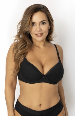 CORPIÑO TAZA SOFT CON ARO DE ALGODON (PE00031) - Dame un Beso