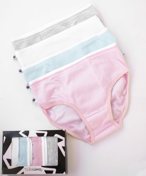 PACK X 3 BOMBACHAS NENA TIRO CORTO DE MORLEY (DO64108)