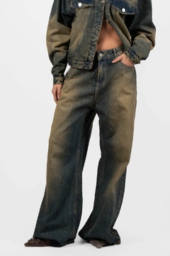 PANTALON SPOIL WIDE LEG MATIZADO (TW00277) en internet