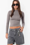 TOP POLERA RIBBED GAMUZADA (TW00484)