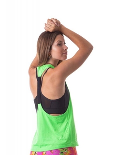 SUDADERA DE LYCRA CON ELASTICO EN LA ESPALDA (TO03783) - comprar online