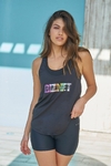 REMERA MUSCULOSA DE LYCRA CON EST. METALIZADO (BI15085)