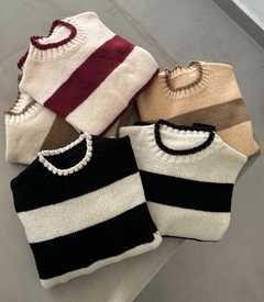 SWEATER FELI DE LANA Y ALGODON (CASWFEL) - comprar online