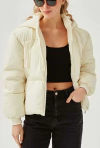 CAMPERA GLOBO DE NYLON TEXTURADA (SE00754)