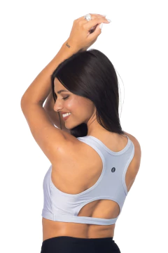 TOP BASIC DE LYCRA CON ESPALDA DESCUBIERTA (TO03874) - tienda online