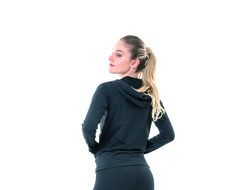CAMPERA BASICA FRIZADA CON CAPUCHA (CS05297) - comprar online