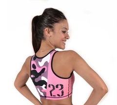 TOP DE LYCRA TUCSON ESTAMPA CAMUFLADO (SHTOPTU) - comprar online