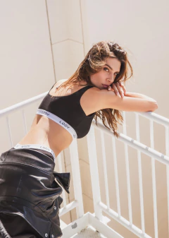 CONJUNTO DEPORTIVO TOP Y LES DE ALGODON CON LYCRA (LO05333) en internet