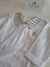 BODY ML VAINILLADO BLANCO CUELLO RAYADO GRIS en internet