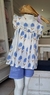 Camisa Wendy Margarita Azul - comprar online