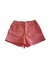SHORT GABARDINA CORAL
