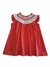VESTIDO CUELLO SMOCK