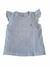 Remera aletas logo blanco