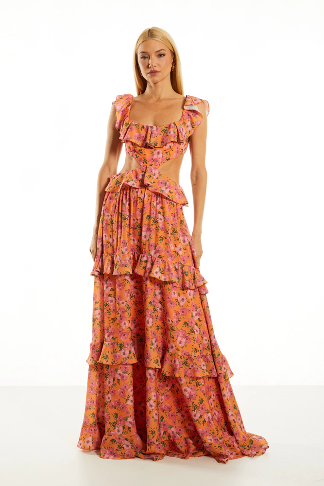 VESTIDO LONGO IRIS