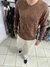 SWEATER LA RAMBLA CHOCOLATE - comprar online