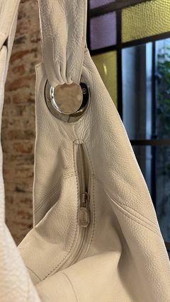 SHOULDERBAG VINTAGE PRÜNE BLANCA CUERO - comprar online